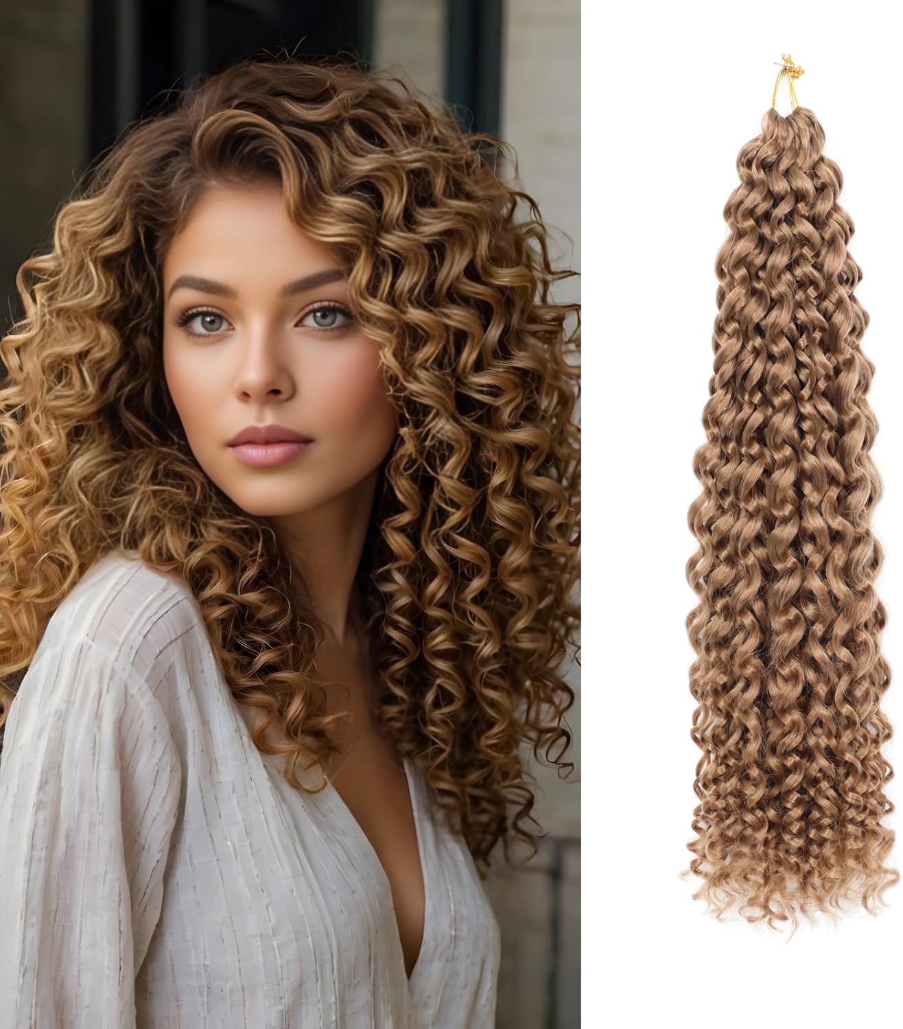 Extensii AFRO Saten Deschis - Extensii de par București